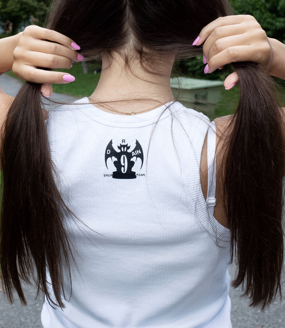 "Spiral Upwards Awards" White Tank Top